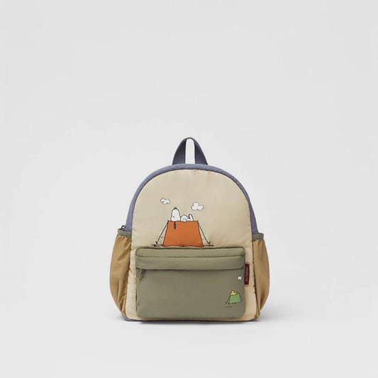 Brand Child Schoolbags Lovely Cartoon Two-shoulder Bags Baby Boys Simple All-match Backpacks Mickey Mouse Bags For 4-6Year Kids