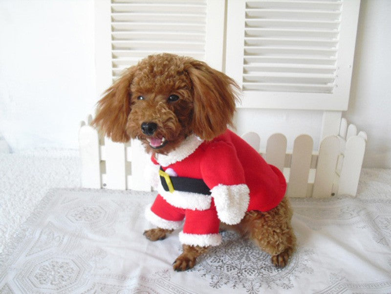Roupas de Gato de Natal Fantasia Engraçada de Papai Noel para Gatos Pequenos Cães de Natal Ano Novo Roupas de Gato de Estimação Inverno Roupa de Gatinho