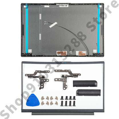Top Lid Case For Ideapad 5 15IIL05 15ARE05 15ITL05 15ALC05 2020 2021 GS557 LCD Back Cover Repair silver/gray/dark blue Metal