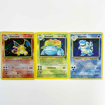 Pokemon Single Proxy Cards 1996 1st Edition Charizard Venusaur Blastoise Hobbies Collectibles Game Collection PTCG Anime Cards