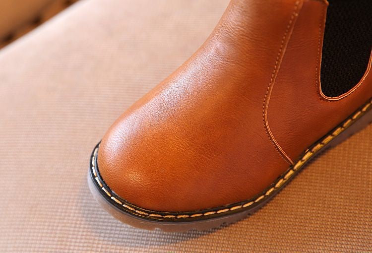 Kids Casual Boots Non-slip Wear-resistant Children Shoes Handsome Fashion Babies Warmly Shoes Girls Boys Soft Bottom Footwear