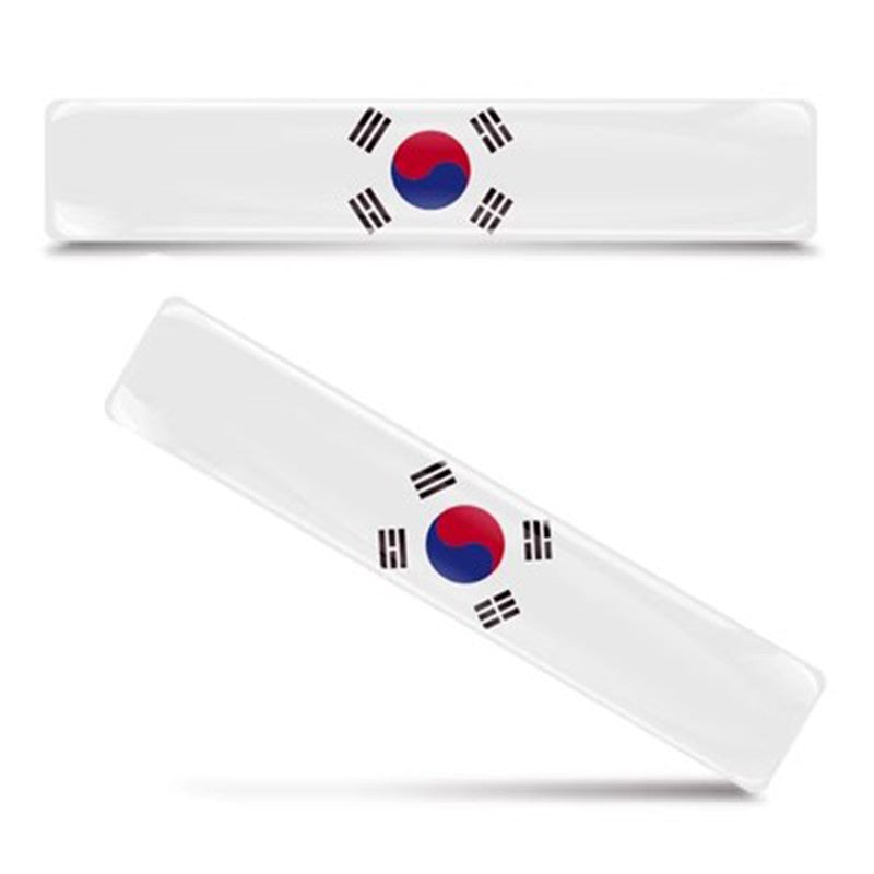 3D Reflective National Flag Sticker Motorcycle Accessories Car Decal British Italy USA France Russia Spain Brazil Chile ukraine