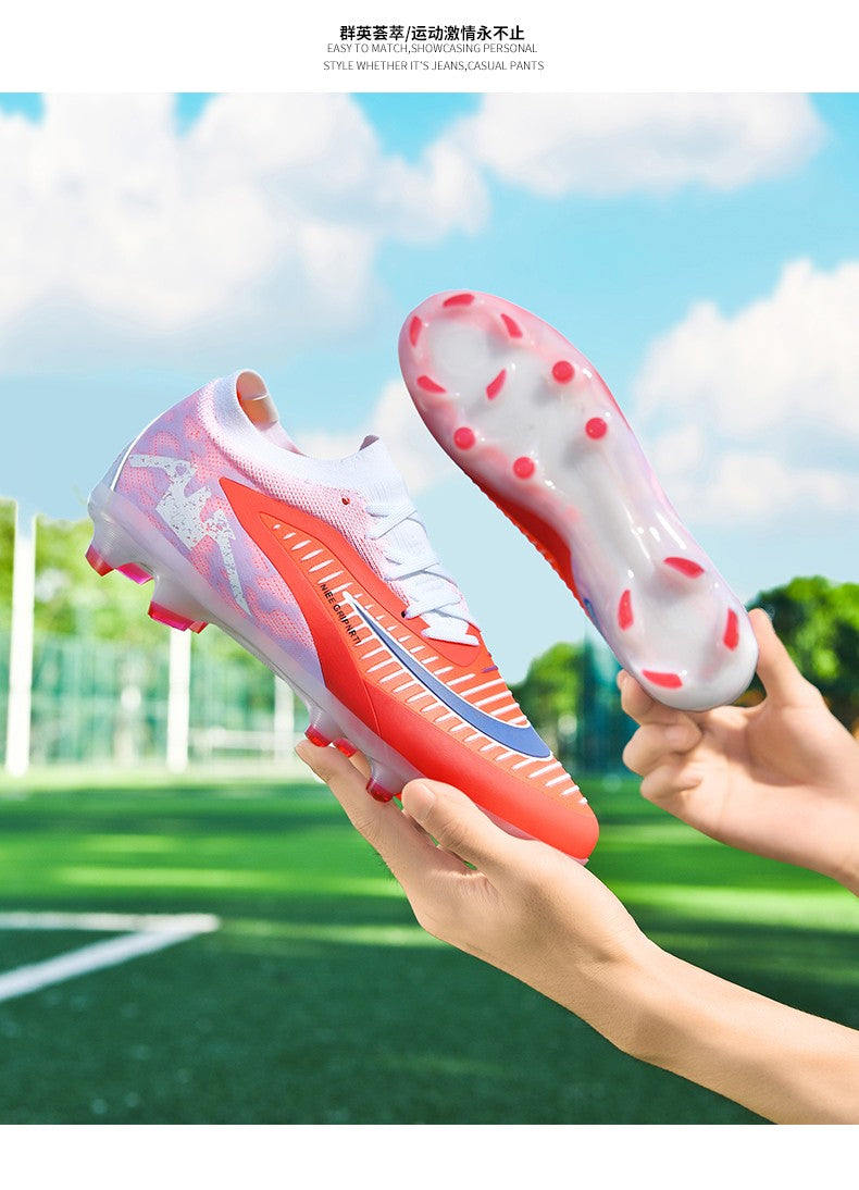 New Men Football Shoes High Quality Fast Soccer Shoes Society Cleats Professional Football Field Boots FG Sneaker Low Cut