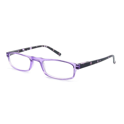 Women Men Reading Glasses Classic Small Rectangle Frame Spring Hinge Ulrta Comtable Wear Readers Eyeglass with Diopters