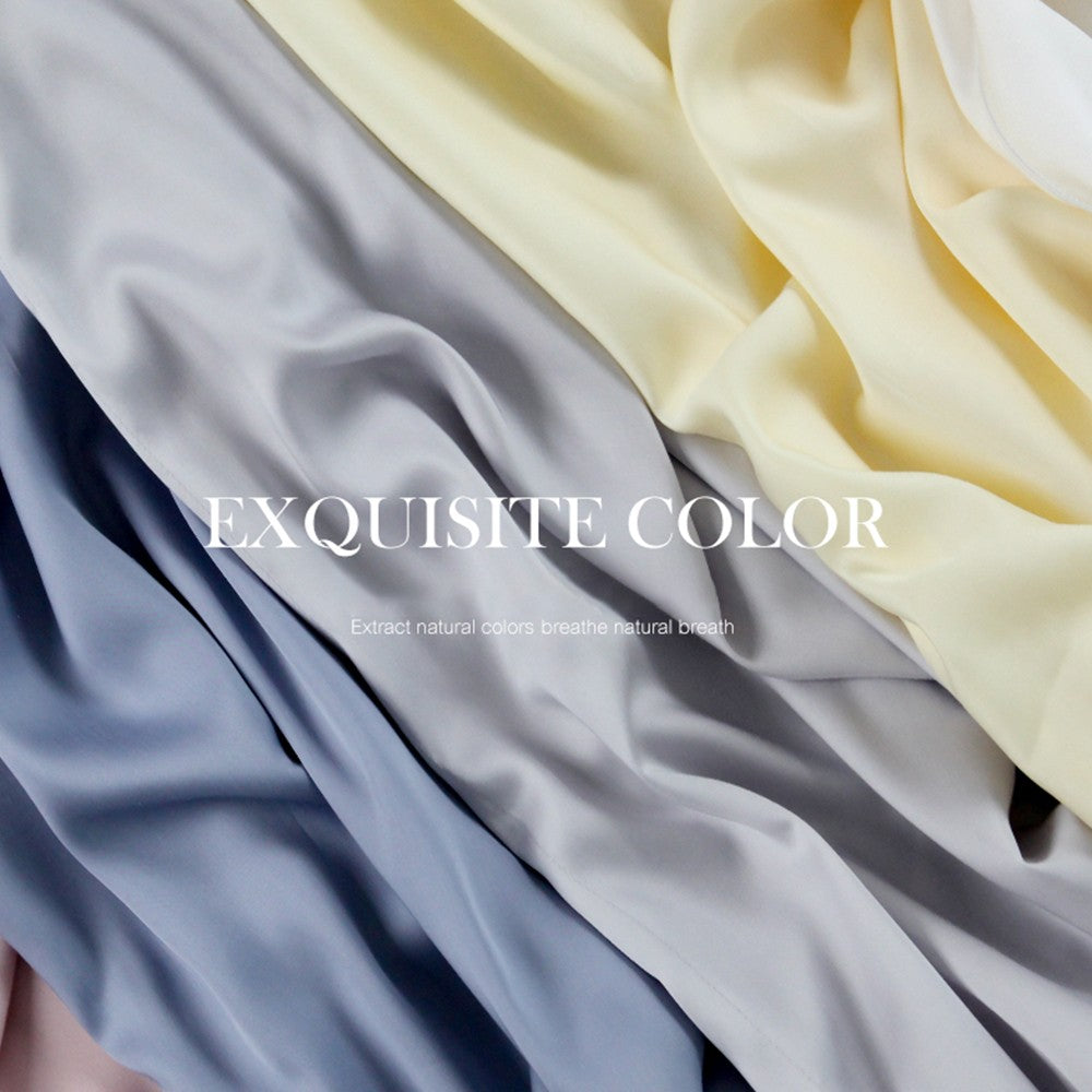 Lofuka Top Grade 100% Silk Green Bedding Set Queen King Silky Sexy Honeymoon Duvet Cover Bed Linen Flat Sheet Pillowcase