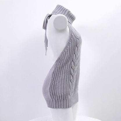 Japanese Anime Cosplay Costume Halter Sweater Dress Swimsuit Swimwear Uniform Sexy Lingerie