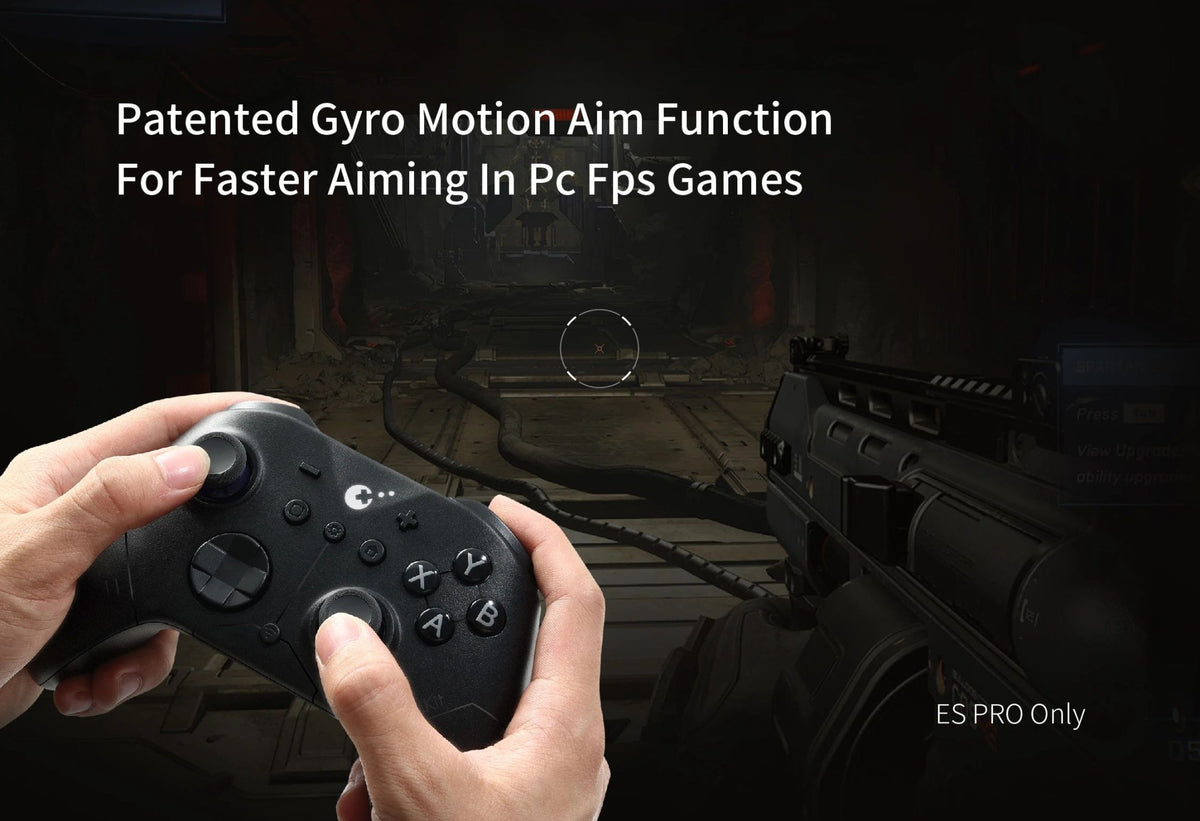 GuliKit ES Pro E-Sports Controller for Nintendo Switch 1/2 Wireless Gamepad with TMR Joystick for PC Windows Android iOS macOS