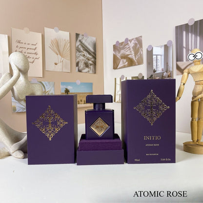Perfume Unissex 90ml – Eau de Parfum Oriental Amadeirado de Luxo de Longa Duração com Oud, Baunilha, Almíscar e Rosa para uma Fragrância Marcante Diária