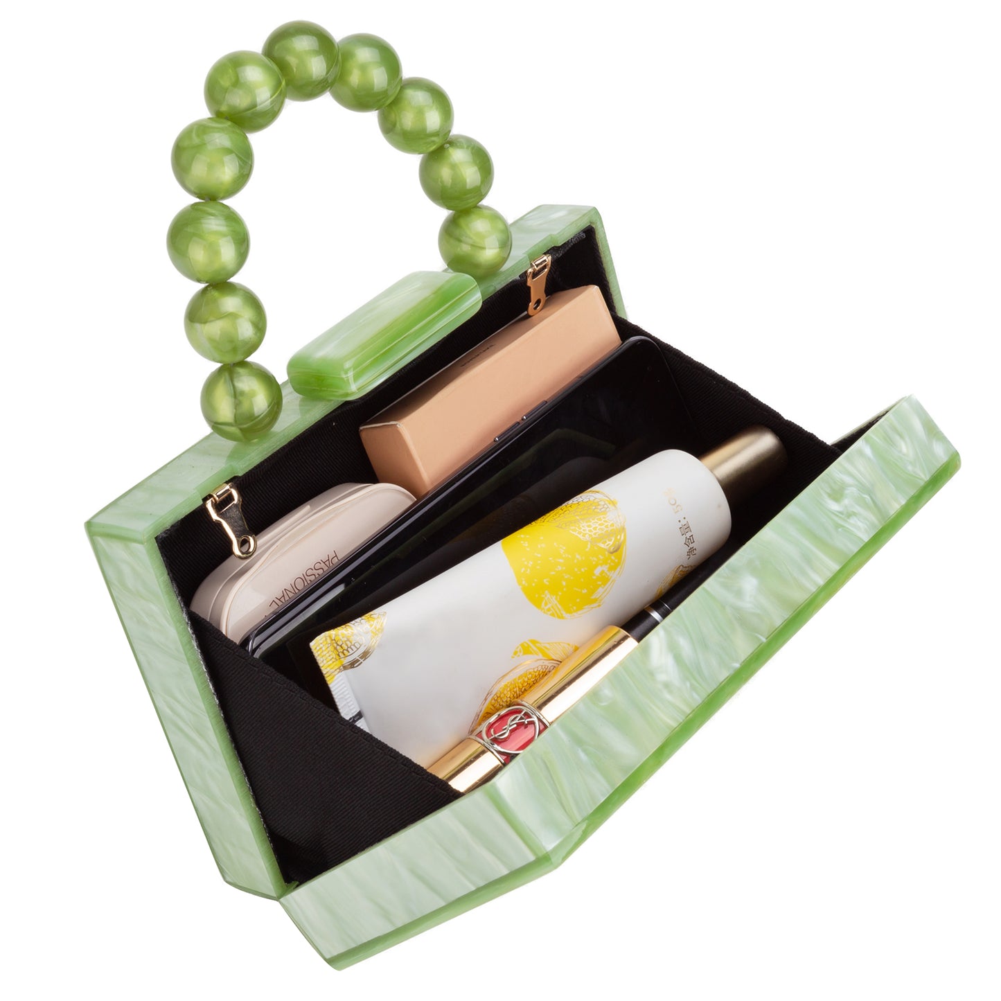 Acrylic Handbag Casual Trend Small Square Bags Women Clutches Wedding Party Dating Lady Trendy Evening Bags Chain Shoulder Bag