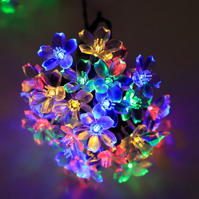 10/20M Cherry Blossom Garland Fairy Lights Indoor Christmas Decoration String Lights 200LED for Wedding Pink Party Decorations