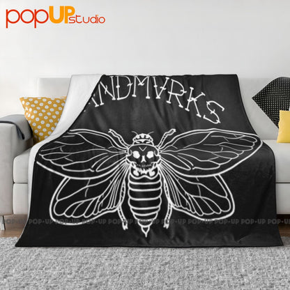 Landmvrks Metal Band Deathmoth Cobertor Ultra Macio Acolchoado Capa de Sofá de Inverno Coberturas de Cama