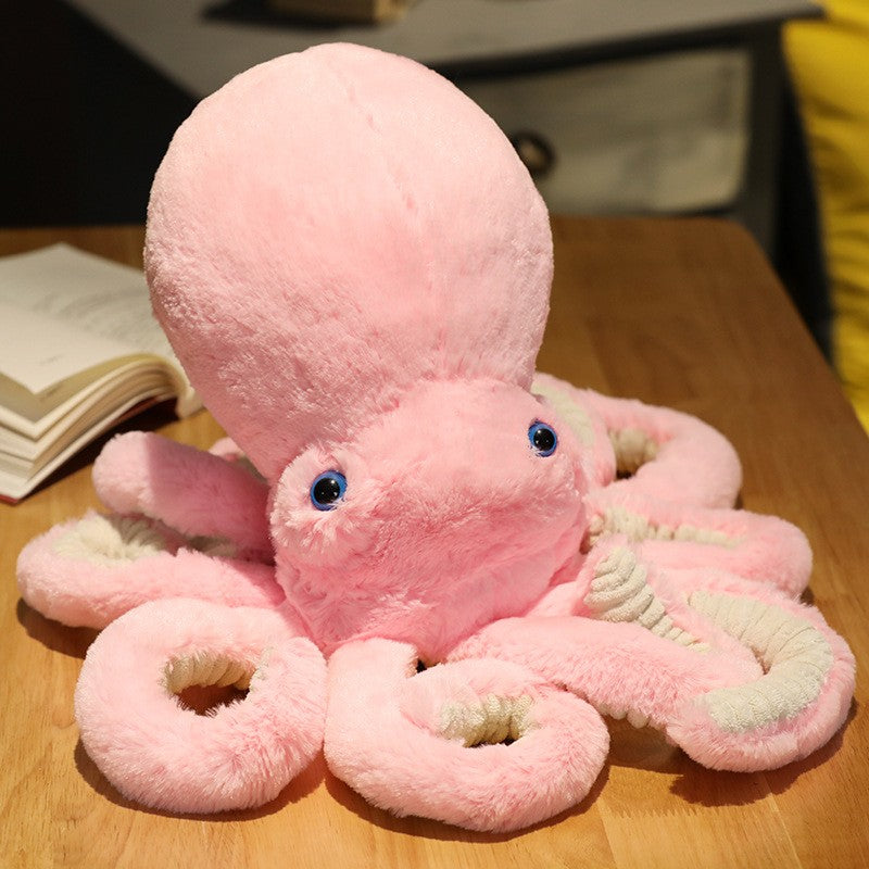 1pc 30-90CM Creative Lifelike Octopus Plush Toys Sea Animal Stuffed Dolls Pillow Back Cushion Children Kids Birthday Xmas Gifts