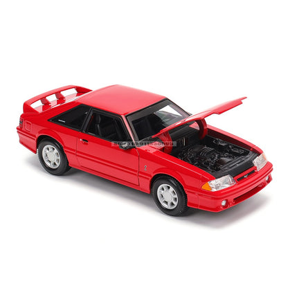 Maisto 1:24 1993 Ford Mustang SVT Cobra modelo de carro de liga fundido modelo de precisão estática de coleção presente de brinquedo de jogar