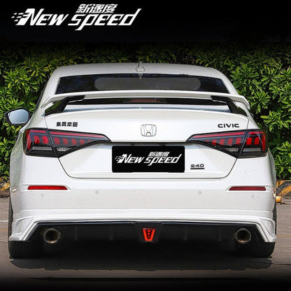 For 11th Generation Sedan Civic Wave Breaking Small Surround Kit Front Small Bag Side Skirt Rear Small Bag Modification Kit