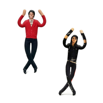 New Style  Michael Jackson Cosplay Prop Doll Plush Stuffed Figure Dolls Room Decoration Abstract Joint Mobility Props Gift