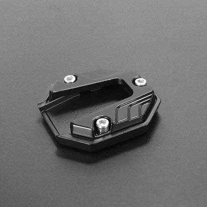 Suporte Lateral Extensor Universal para Motocicleta Scooter Bike, Placa de Apoio para Extensão do Pé, Base Alargada Antiderrapante