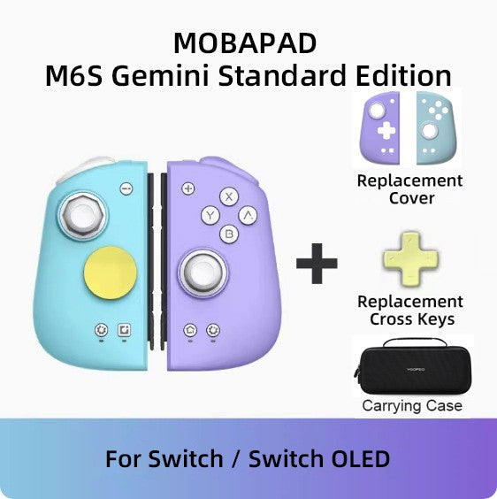 MOBAPAD M6 Gemini Bluetooth Wireless Gaming Controller with Sensing Joystick Gamepad for Nintendo Switch / Switch OLED