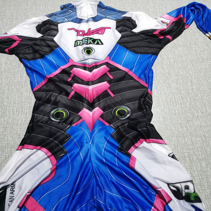 d.va Cosplay Costumes Superhero Zentai Suit dva Halloween Bodysuit