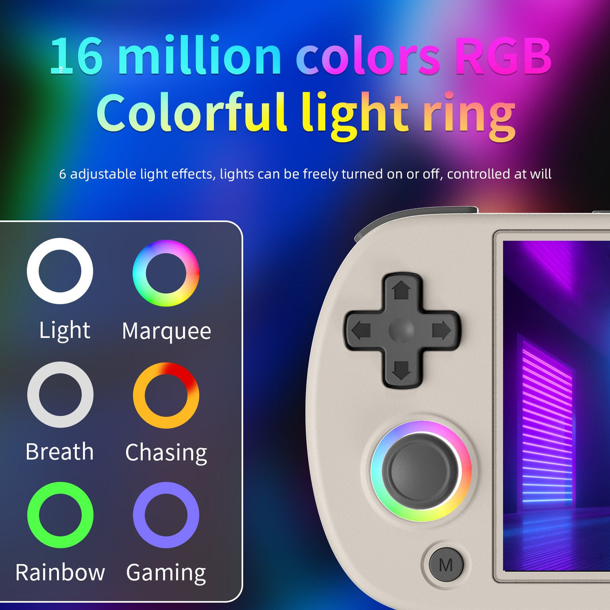Anbernic RG40XX H 64 Bit Linux Retro Handheld Game Console 4.0'' IPS Screen Supports 5G WiFi Bluetooth HD-Support Output RG40XXH
