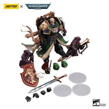JOYTOY Warhammer 40,000 Figura de Ação 1/18 Dark Angels Primarch Lion El'Jonson Modelo Militar Anime