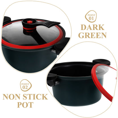 1Pc Multifunctional Cookware Nonstick Pressure Cooker Household Saucepan Micro Pressure Cooker Steamer Pot Stockpots Electric