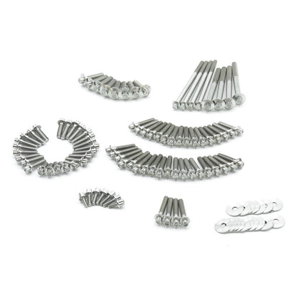 Parafusos de Cilindro de Liga de Titânio para Motor de Motocicleta, Kit de 89 peças para Harley 2018 em diante Touring Road Glide Softail Low Rider S/ST