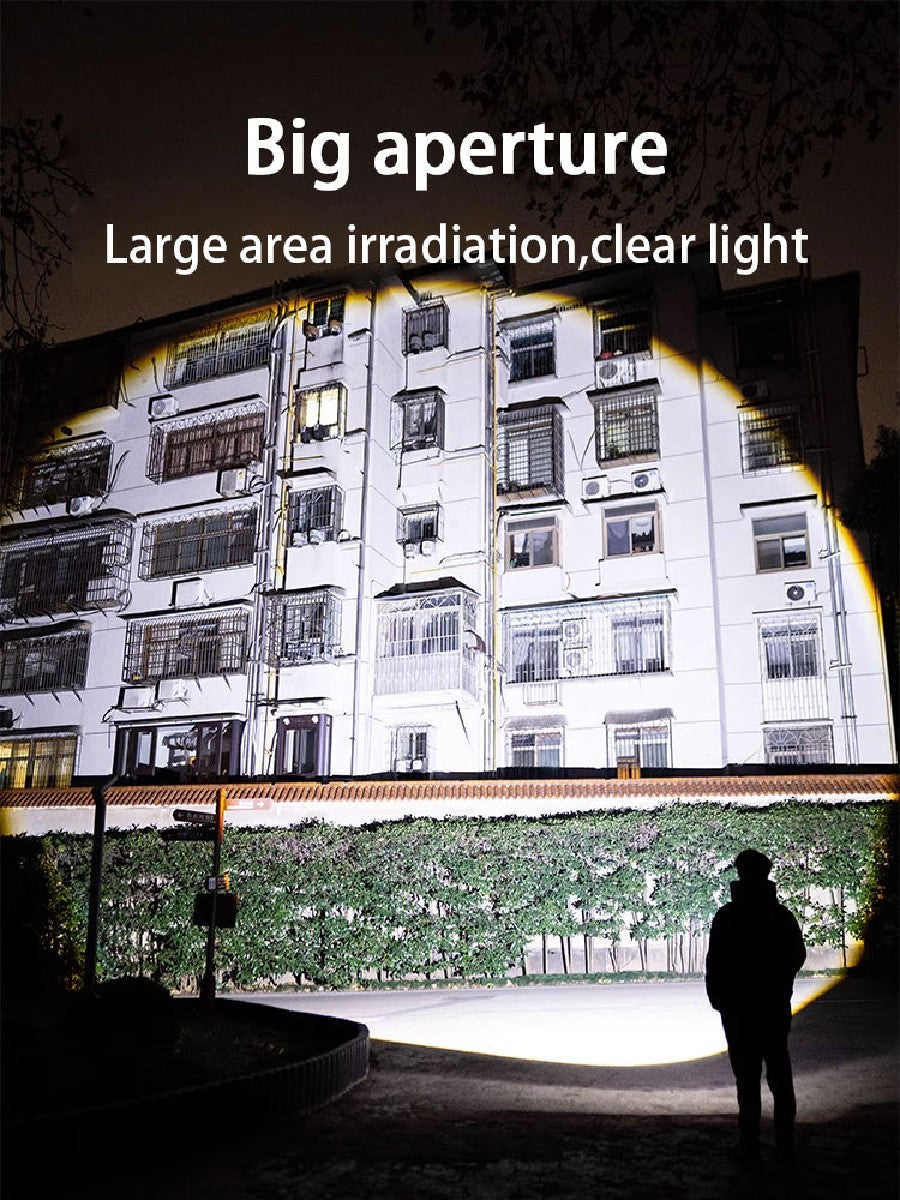 30000000LM High Power LED Flashlight Most Bright Tactical Torch Rechargeable Portable Light Long Shot 5000M Camping Hunting Lamp