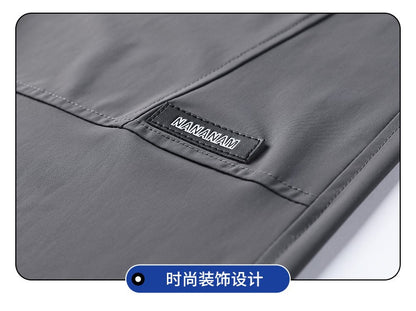 Men Summer Sweatpants Plus Size 8XL 9XL 10XL High Elastic Gym Joggers Large Size Quick Drying Running Fitness Pants Men Clothing