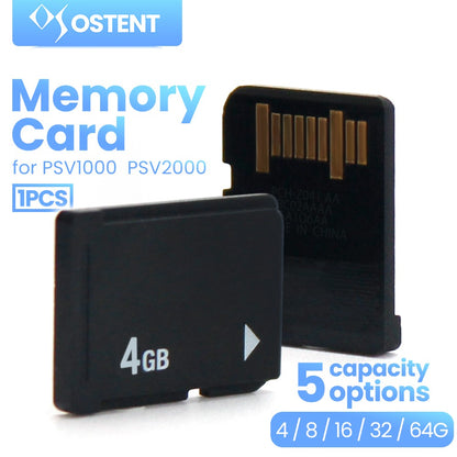 Cartão de Memória OSTENT 4GB 8GB 16GB 32GB 64GB Para Sony PS Vita PSV 1000 2000 Original para Acessórios PSVita