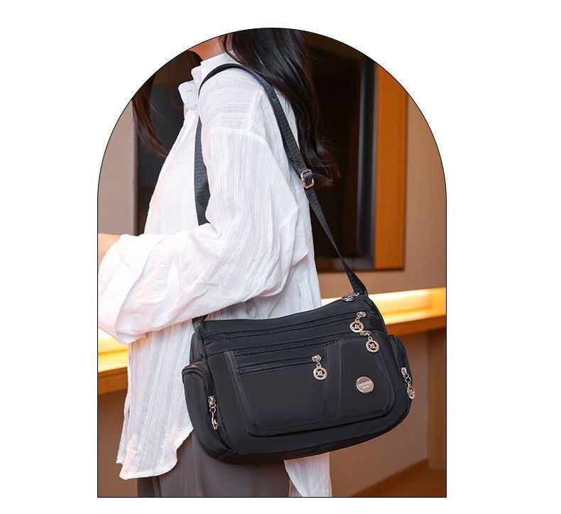 Women Nylon Waterproof Bag Messenger Bags For Lady Crossbody Large Capacity Travel Shoulder Bag Casual Handbags High Quality