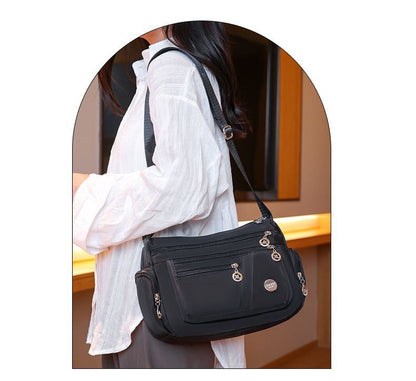 Women Nylon Waterproof Bag Messenger Bags For Lady Crossbody Large Capacity Travel Shoulder Bag Casual Handbags High Quality