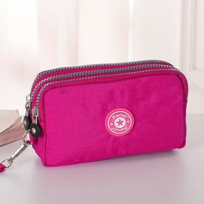 New large-capacity ladies' mobile phone bag, ins European and American style wrist strap loose change clutch