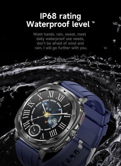 Novo Relógio de Saúde Ácido Úrico Pressão Arterial Oxigênio no Sangue Análise Corporal Gordura Corporal Smartwatch ECG+PPG Chamada Bluetooth Relógio Mulheres Homens