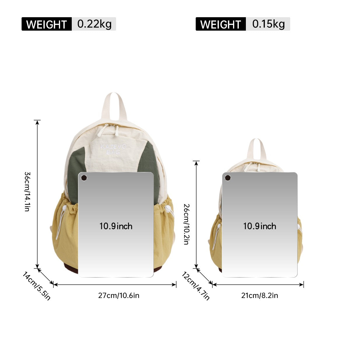 Outdoor Hiking Small Backpack Lightweight Mountaineering Women's Ultra-Light Sports Travel Lightweight Backpack Student School Bag