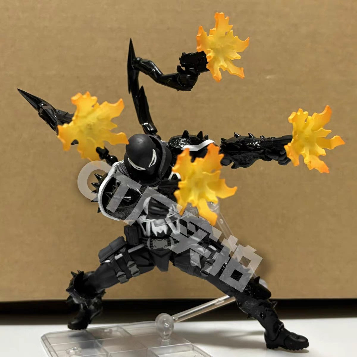 Boneco Agente Anti Venom da New Ct Toys Kaiyodo Amazing Yamaguchi Comics, Agente Venom, Boneco de Ação, Modelo, Brinquedo de Natal, Presentes