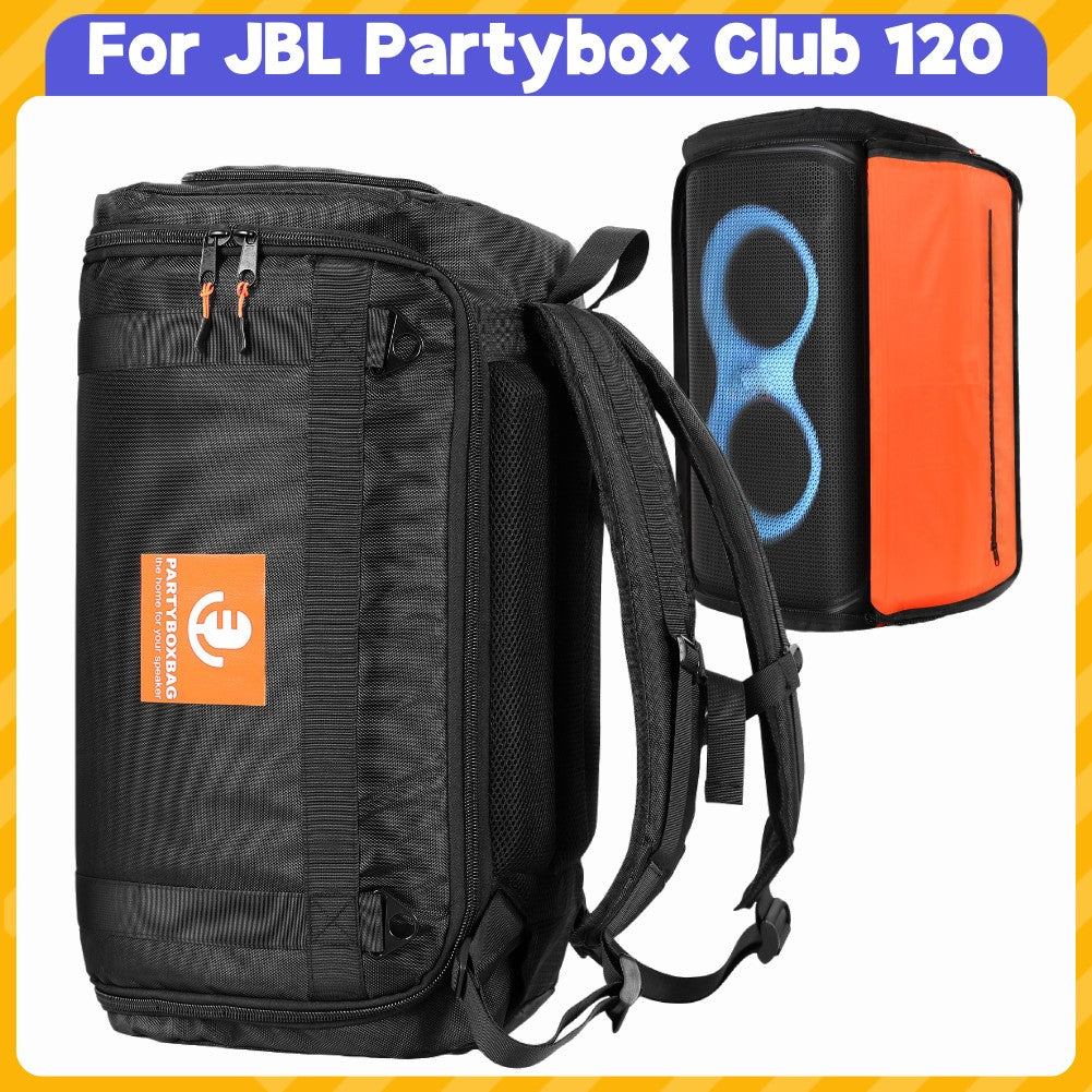 Estojo Portátil Antichoque com Alça Ajustável para JBL Partybox Club 120 BT