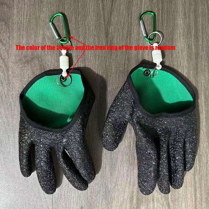 Luvas de Pesca - Luvas de Pesca Profissionais Antiderrapantes, Luvas de Pesca no Gelo à Prova de Furo para Manuseio, Captura, Limpeza, Caça