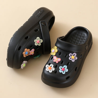 Chunky Platform Clogs Shoes for Women Thick Bottom Non Slip Beach Sandals Woman Summer 2025 Fashion EVA Sandals Slippers