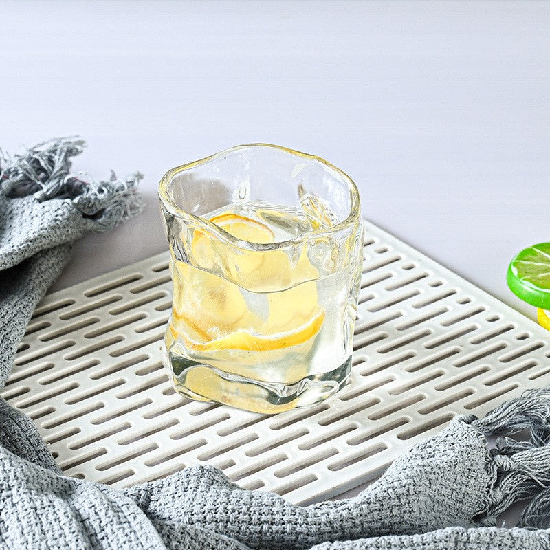 Copo de uísque cinza-fumaça 190ml, copo Old Fashioned de base pesada, conjunto de presente para bar, caneca de cerveja de cristal, direto da fábrica