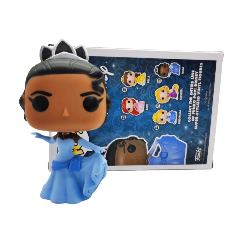 Boneca de Princesa Disney de Alta Qualidade Tiana #224 Decoração de Mesa Estilo Funko Bonecos de Ação para Crianças Presente de Natal
