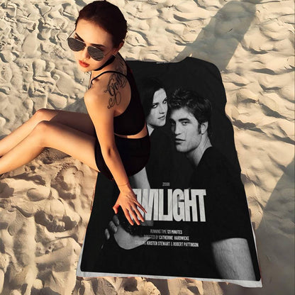 Movie Twilight Cartoon Beach Towel Cute Kawaii Room Decor Bath Girls Children Hand Towels For Bathroom Shower