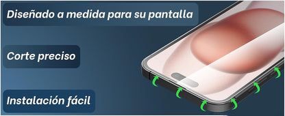 Película de Vidro Transparente Para iPhone 15 16 17 Pro Max Protetor de Tela Para iPhone 11 12 13 14 15 Pro Vidro Temperado iPhone13 Mini 16 Plus