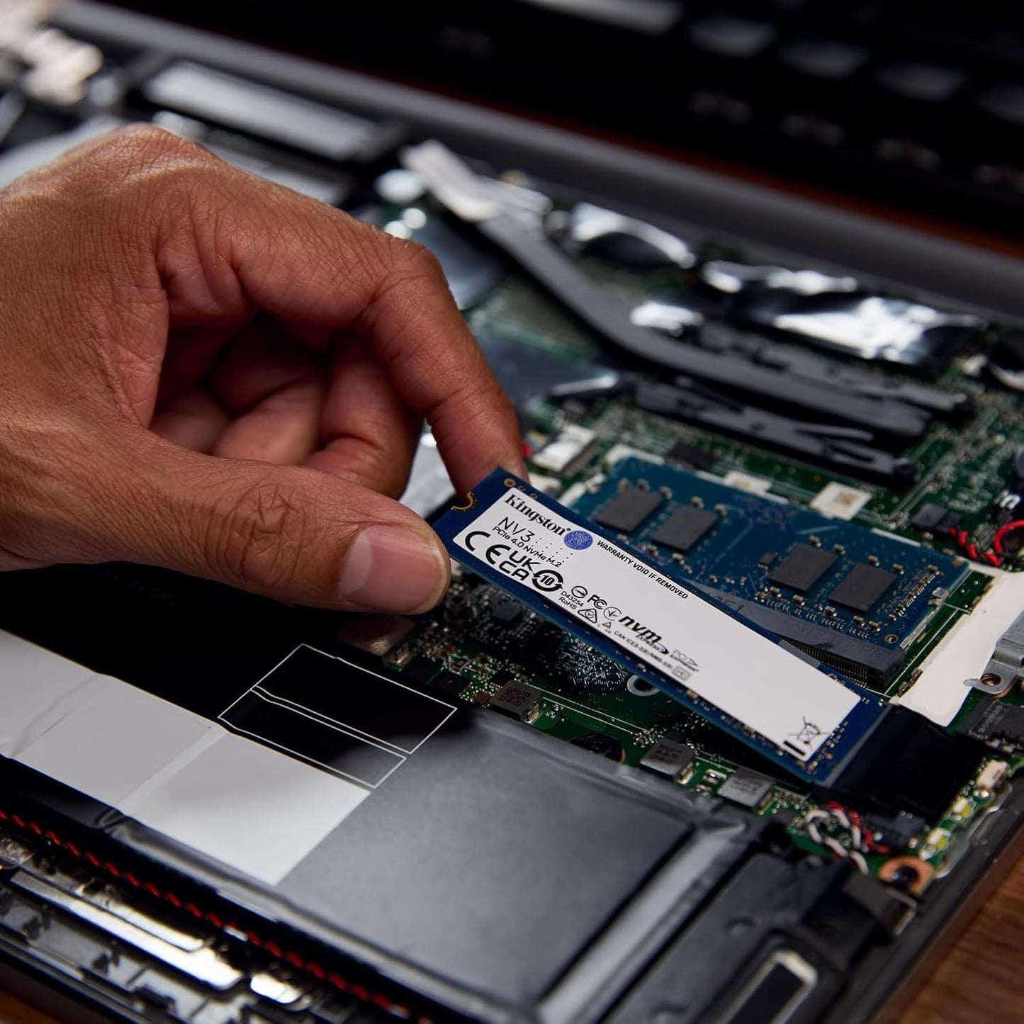SSD Kingston NV3 500 GB 1 TB 2 TB NVMe PCIe Gen 4.0x4 Unidade de Estado Sólido M.2 2280 SSD Interno Para Desktop Notebook - Até 6000 MB/s