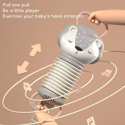 Cartoon Accordion Baby Music Toys Early Education Instrument Electronic Vocal Toy Kids Educational Soothe Toy Christmas Gifts