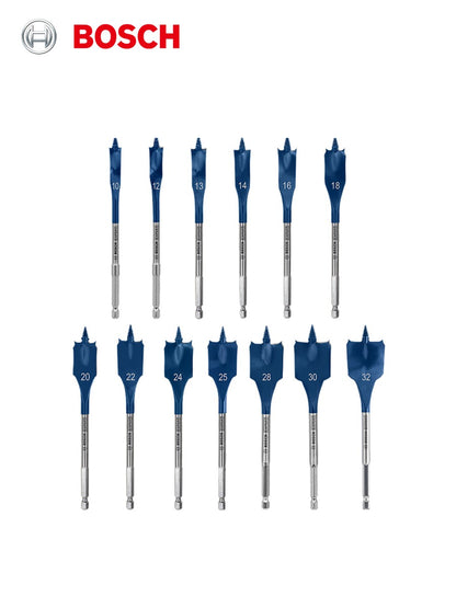Brocas Bosch Expert para Madeira com Rosca Autoperfurante, Haste Sextavada de 1/4", Acessórios para Ferramentas Elétricas, para Parafusadeira Elétrica
