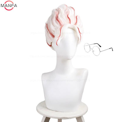 Momo Ayase Ekalun  Cosplay Wig Anime Dandadan Cosplay Short Brown Heat Resistant  Hair Anime Cosplay Wigs + Wig Cap