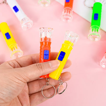 10-30Pcs Mini LED Flashlight Lamp Children Birthday Party Favors Goodie Bag Pinata Filler Toys Rewards Christmas New Year Gifts