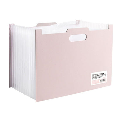 Office School Supplies Vertical Organ Pack New With Classification Stationery Multilayer File Folders Plastic A4 Paper Holder