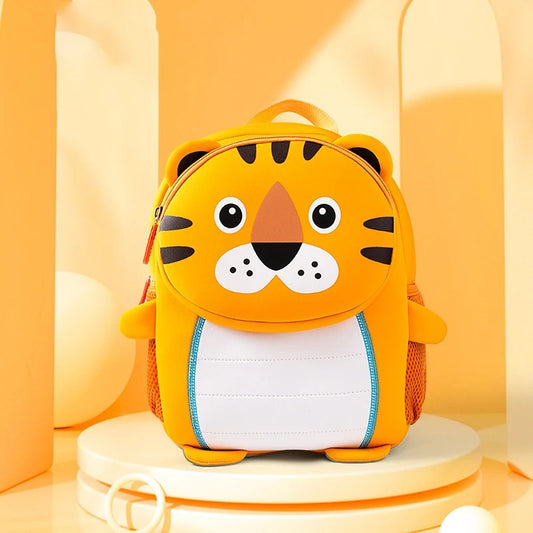 Mochilas Escolares Infantis de Moda Animais Biomiméticos 3D Mochila Infantil para Meninos e Meninas Mochilas Escolares Mini Mochila de Livros