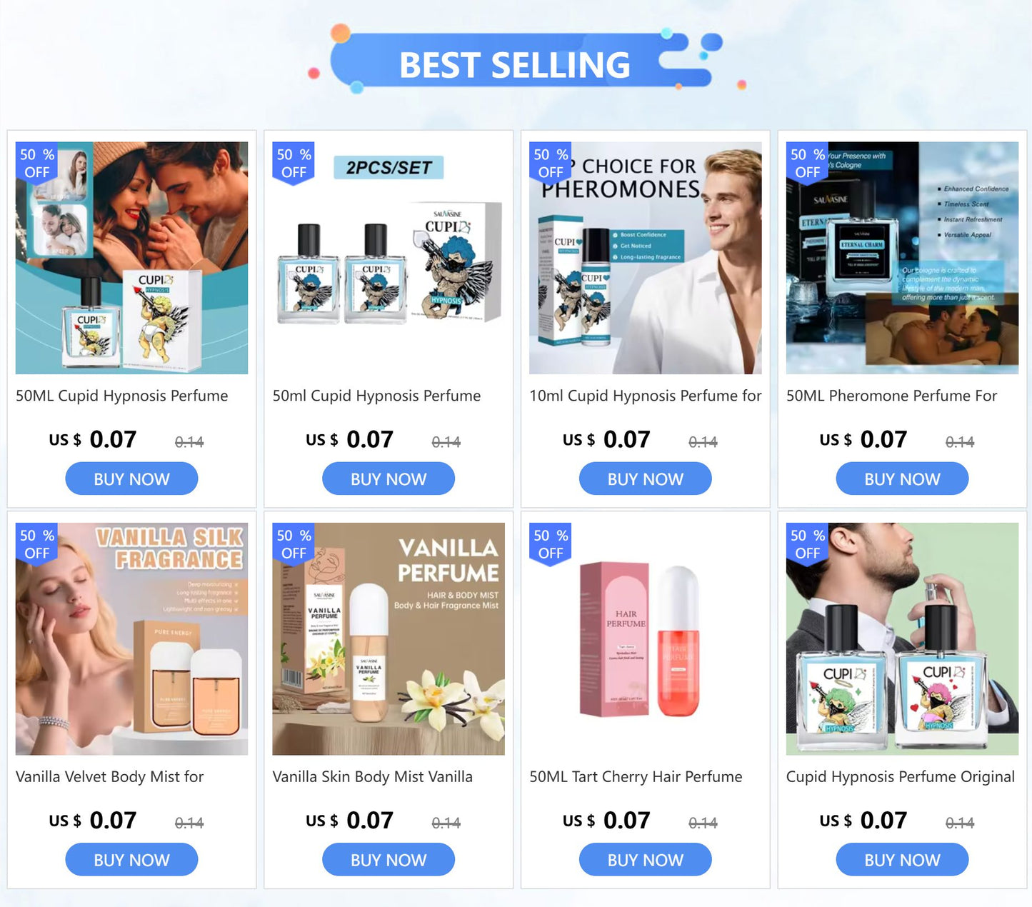 Cupid Hypnosis Perfume Original Eau de Parfum Infused Cologne for Men Long Lasting Pheromone Fragrance for Men 50ml